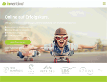 Tablet Screenshot of inventivo.de